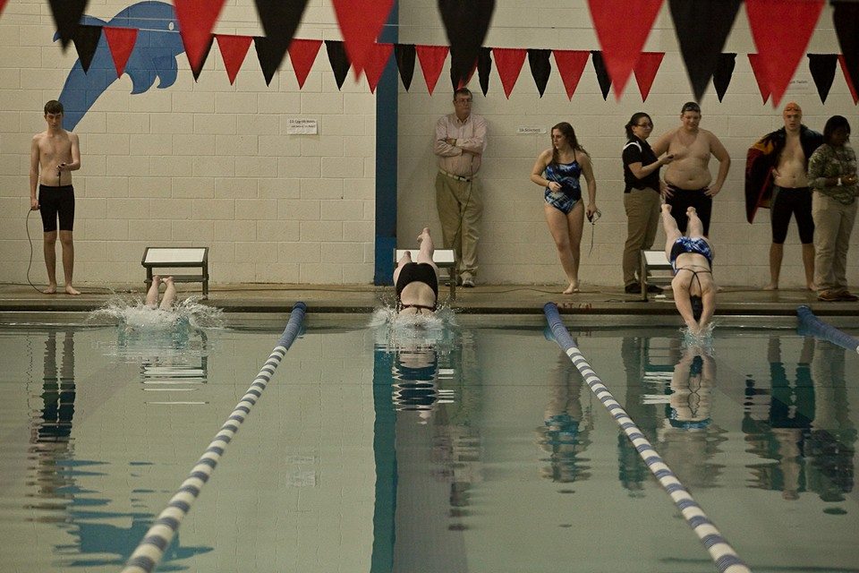 Swim meet between Caravel Academy and Middletown at the boys and girls club... (8/365)