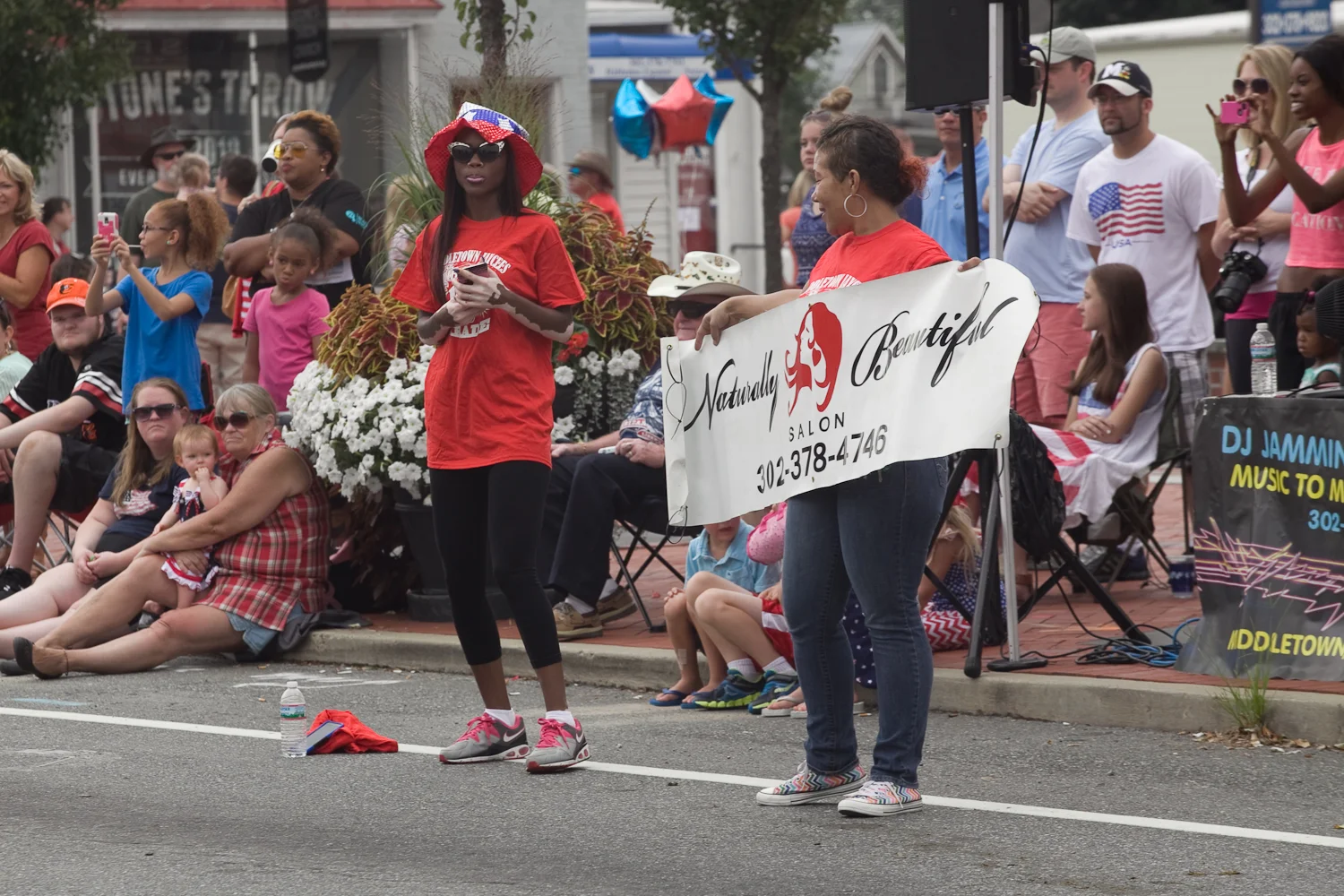 Middletown July 4th parade in Middletown, Delaware on July 4, 2015