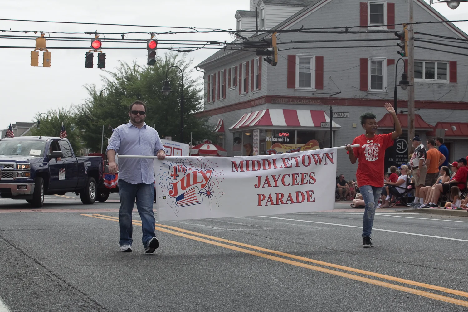 Middletown July 4th parade in Middletown, Delaware on July 4, 2015