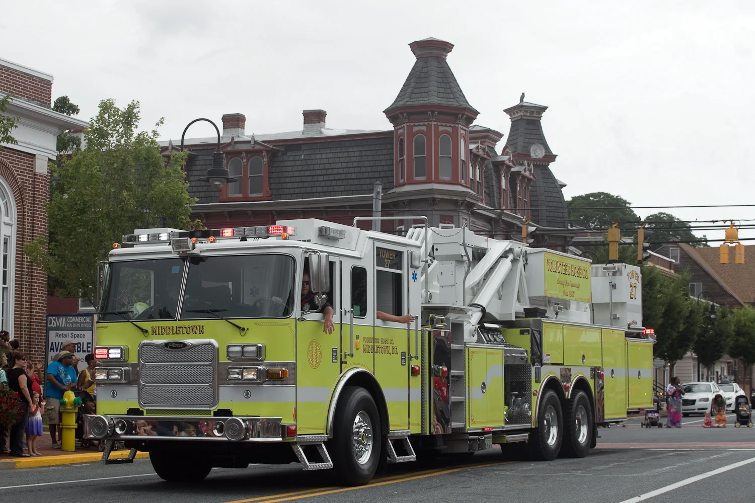 Middletown July 4th parade in Middletown, Delaware on July 4, 2015