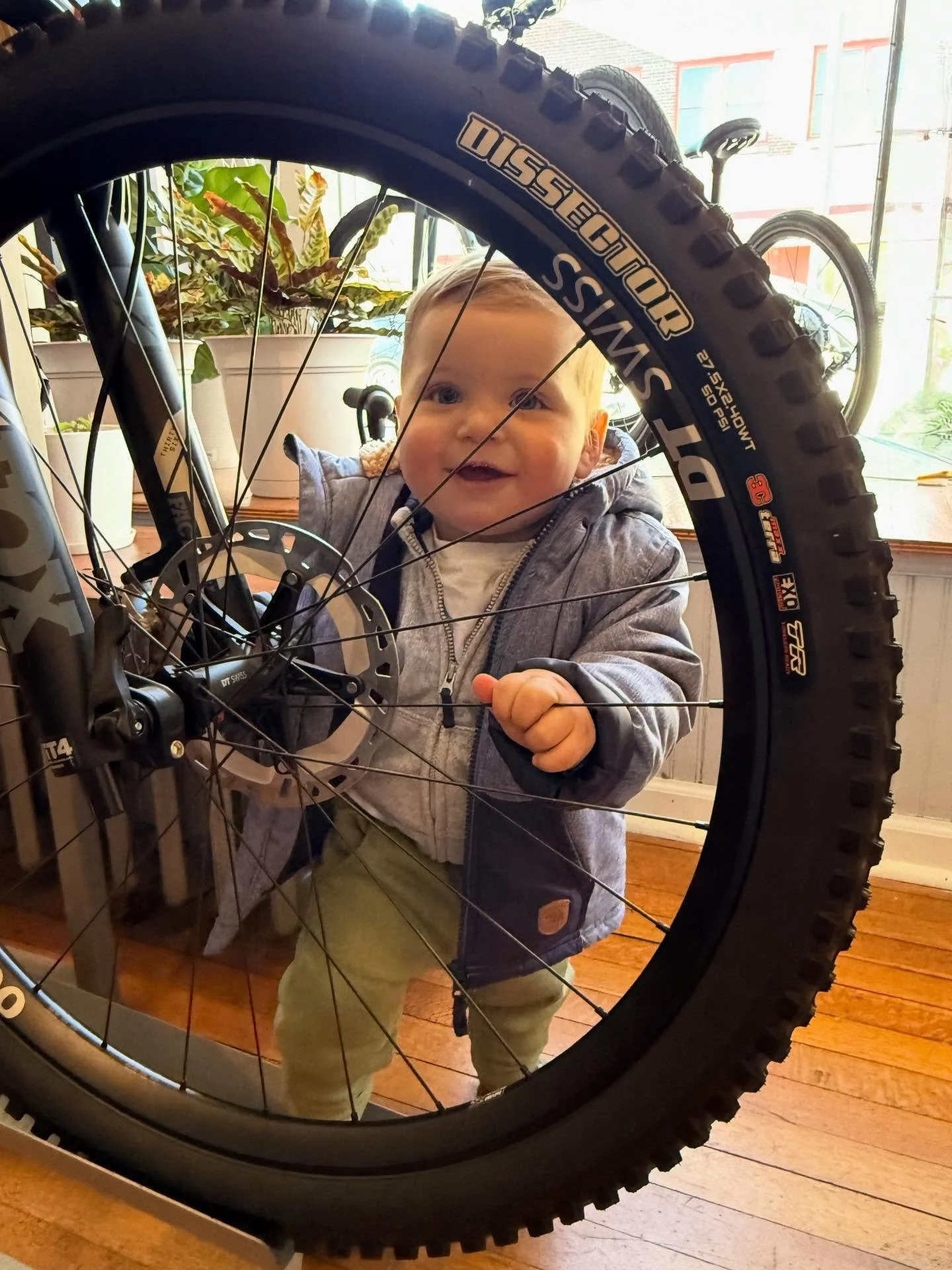 The next little ripper is on the way! 

@adam_hauck 
@sparky_b 

#kidsonbikes #pedalmontclair