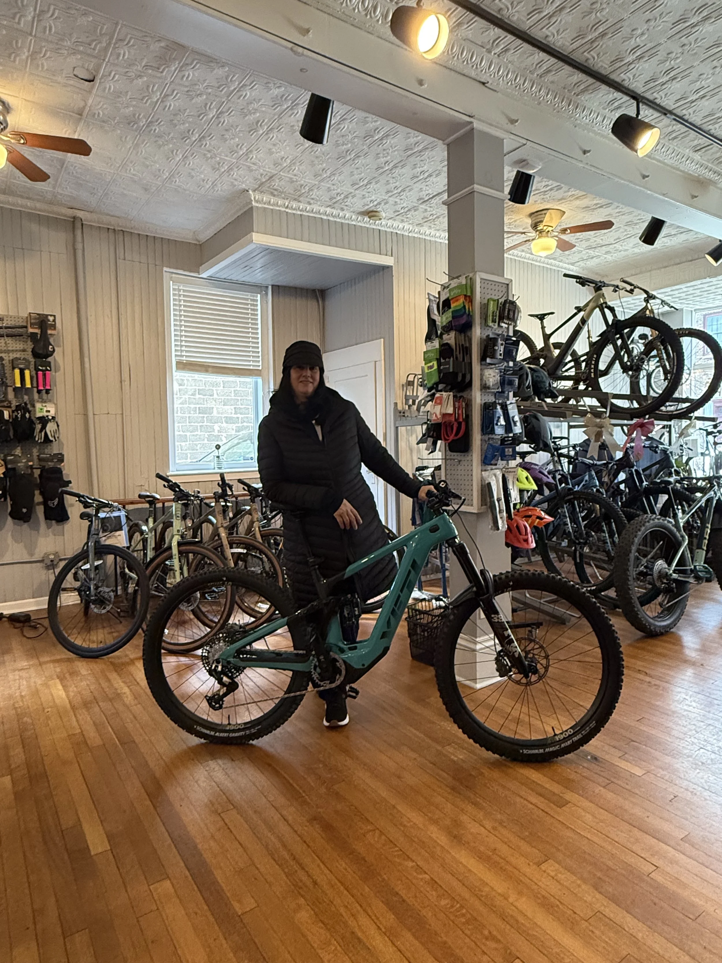 Women who ride e bikes Yeti LTE new