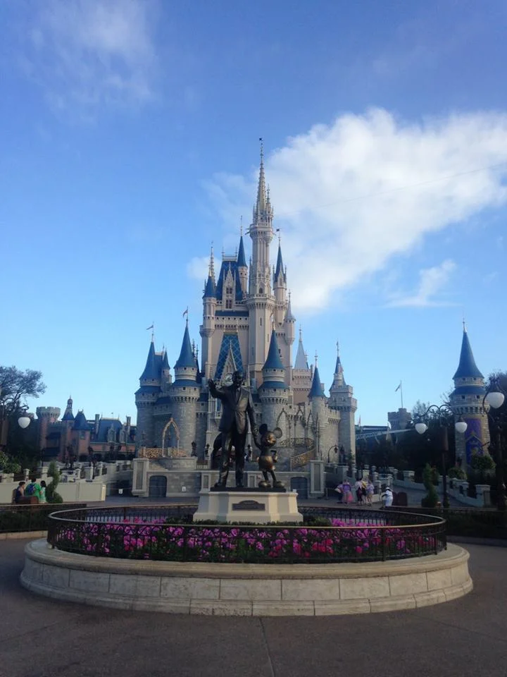 We arrived early on our first day as we had a breakfast reservation. We got to walk through the park practically empty so I was able to get this great shot. 