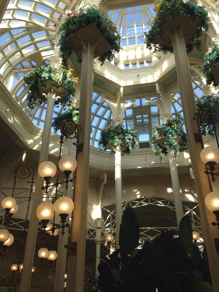 I would literally move in here. The Crystal Palace had me like *heart eyes*