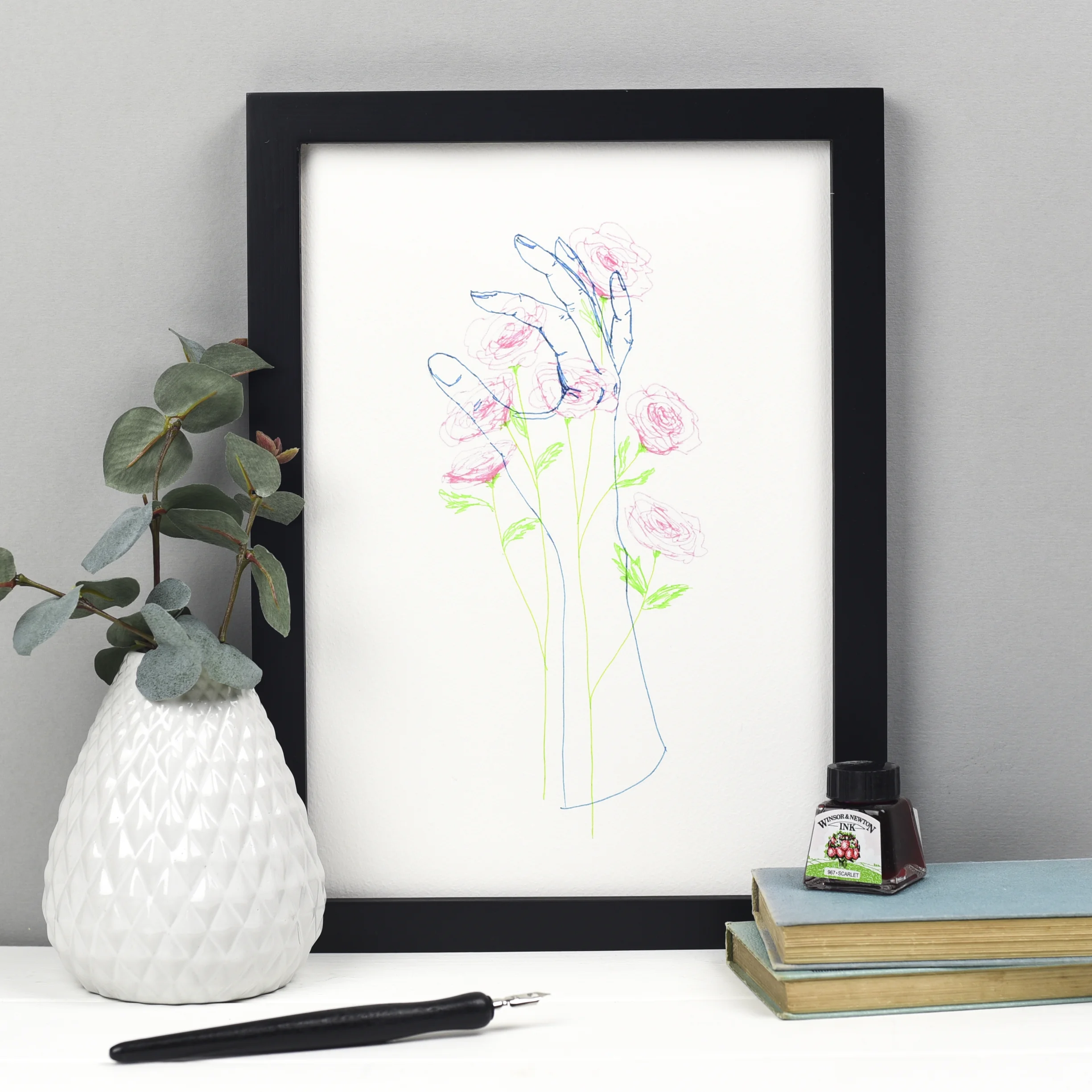 Hannah Isabel Lewis Pick the flowers