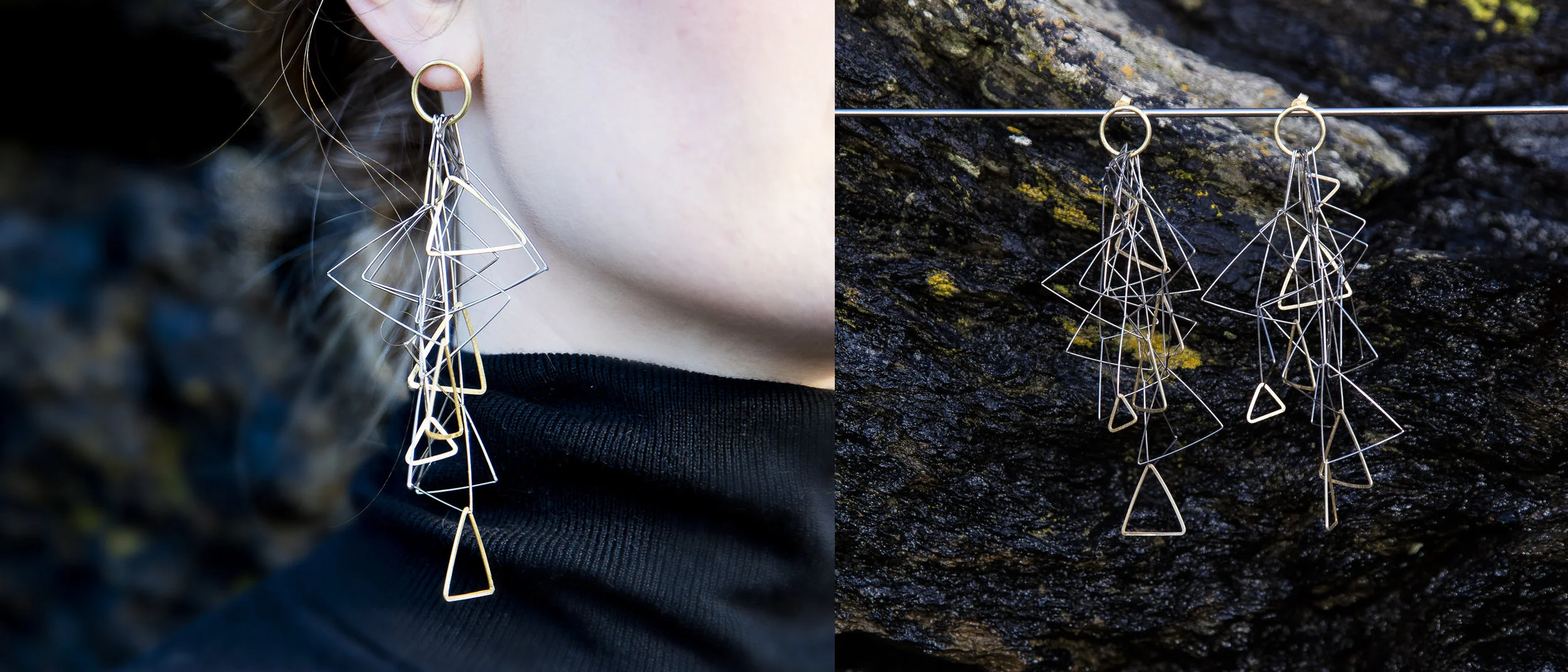 CASCADE EARRINGS for COLLECT 