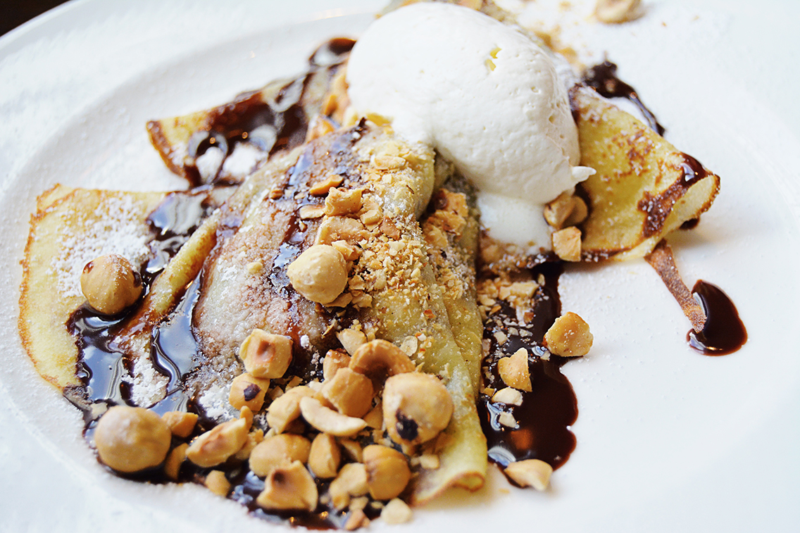 Chocolate-Hazelnut Crêpe