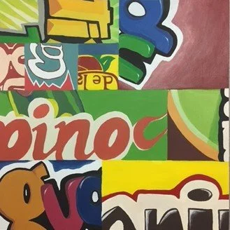 Mexican Candy Wrapper Abstract