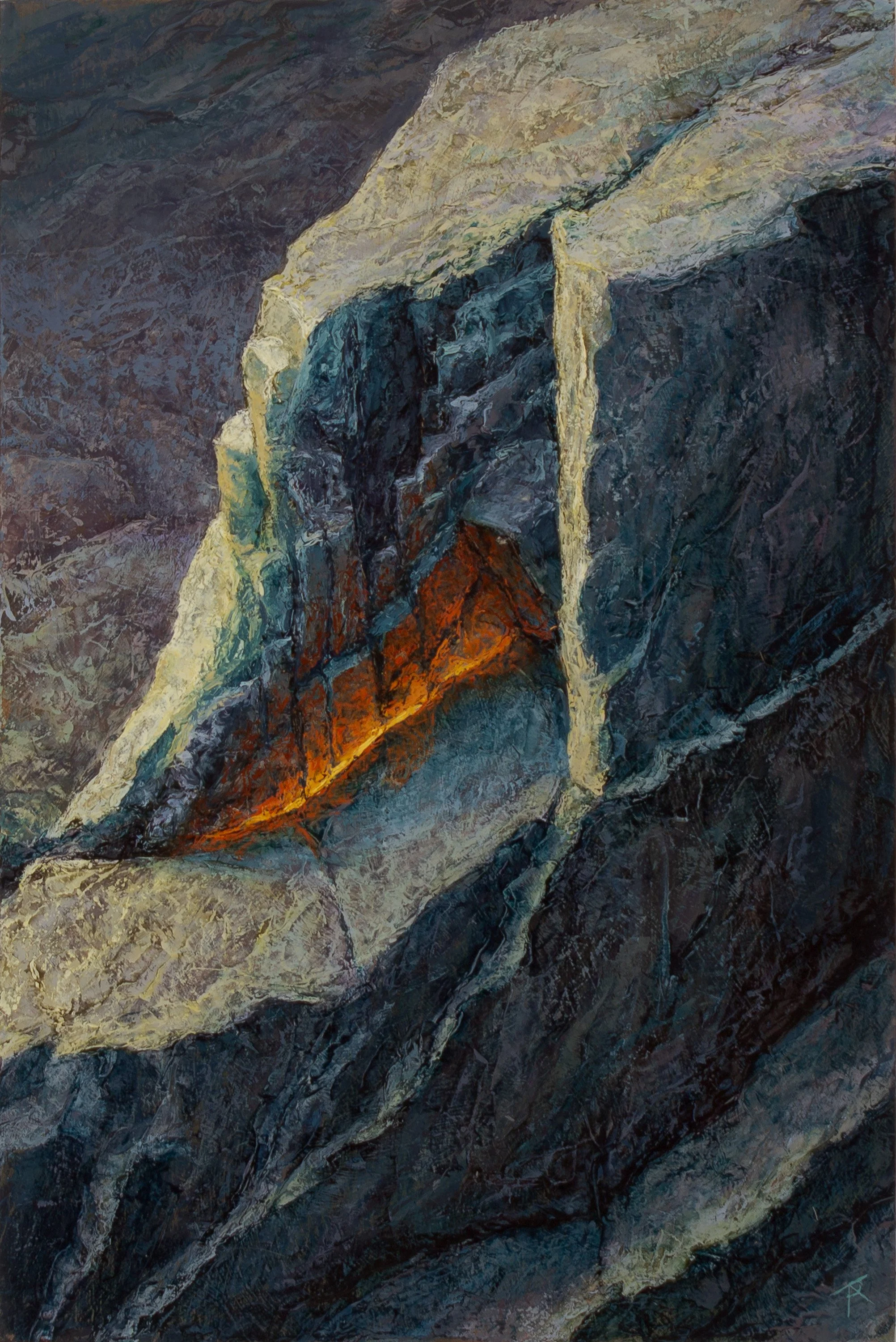 As It Was
 - 2026
 - Oil on copper-leafed panel
 - 18x12
 - $800