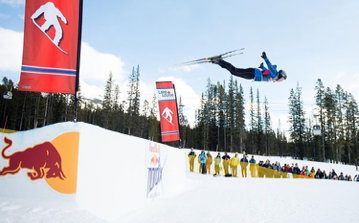  The epitome of 'sending it'. Señor Robinson giving me some nordic inspiration from afar. Red Bull Nordix event in Lake Louise, March 13th.&nbsp; 