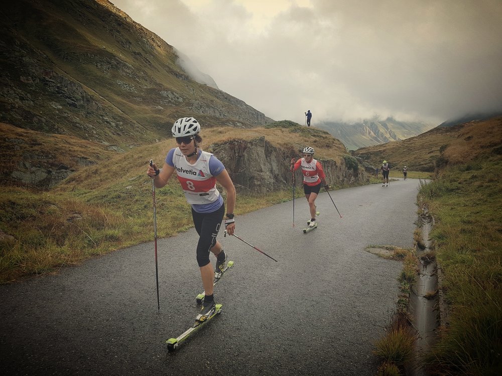  Making some uphill gains, Andermatt Nordic Weekend Credit: NordicOnline.ch 