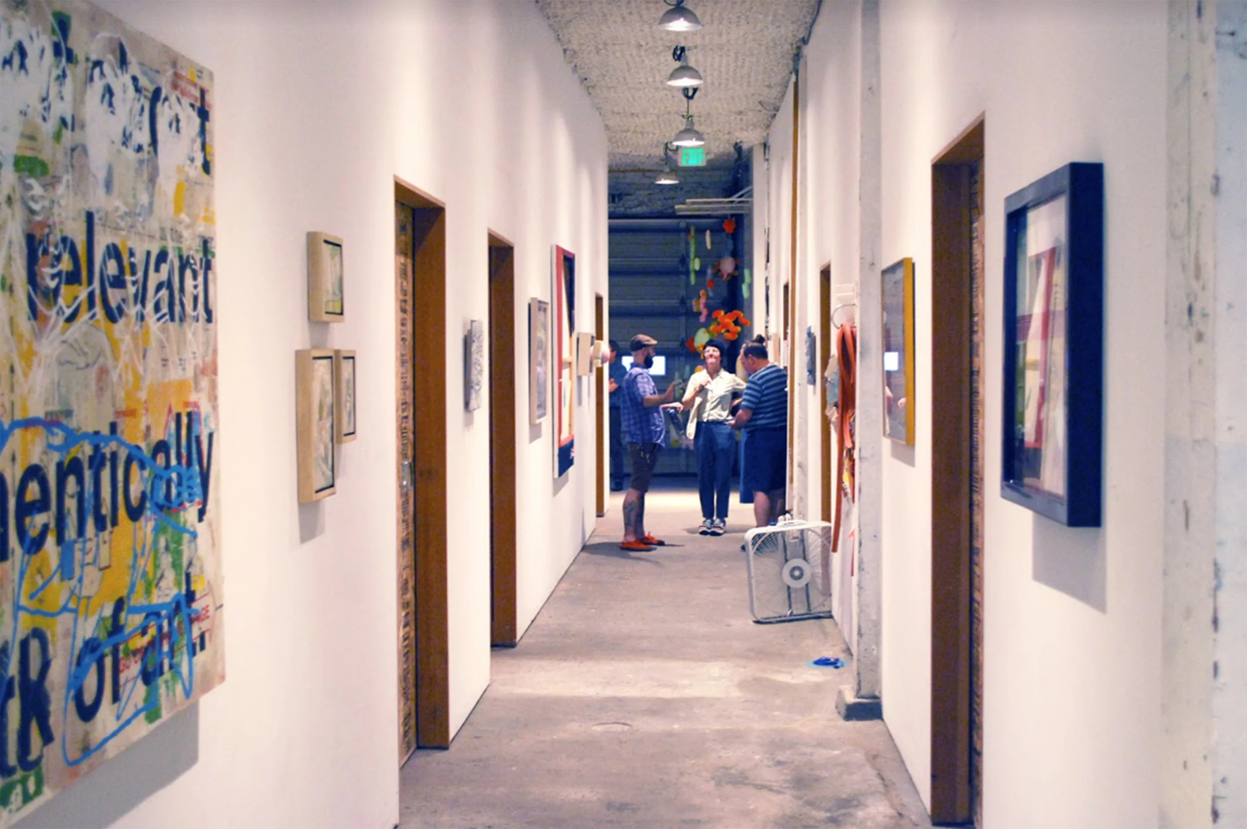 Hallway Installation, image courtesy of Stephanie Sherwood