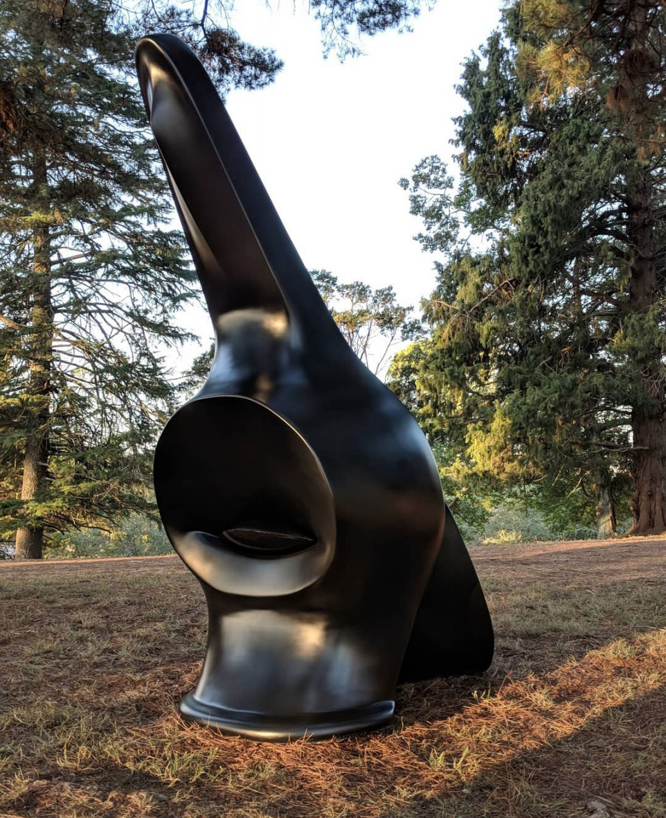  Gotta Light  (2018), painted polyurethane 