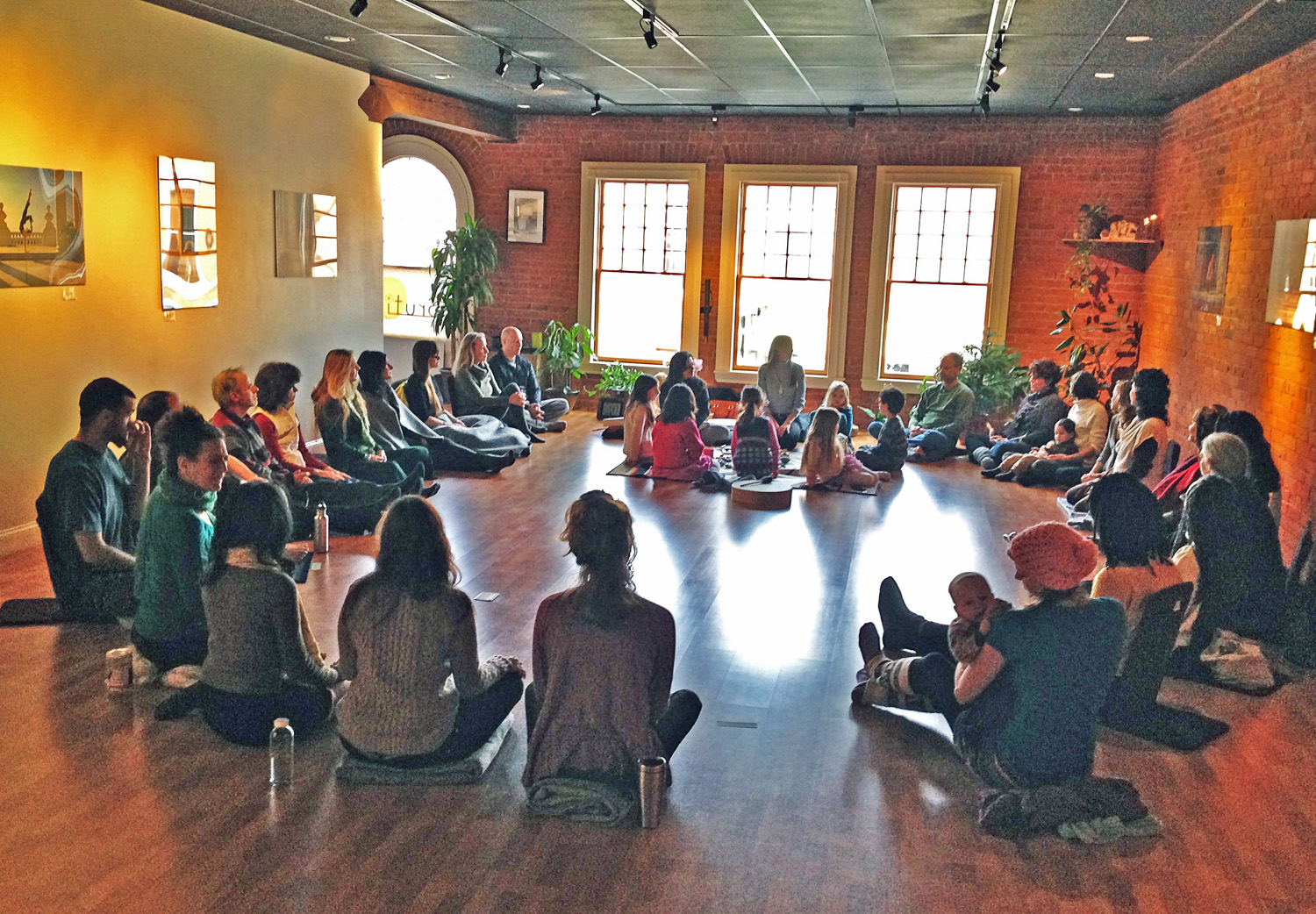 PHOTO COURTESY AMY WEBB/ SRUTI YOGA CENTER
