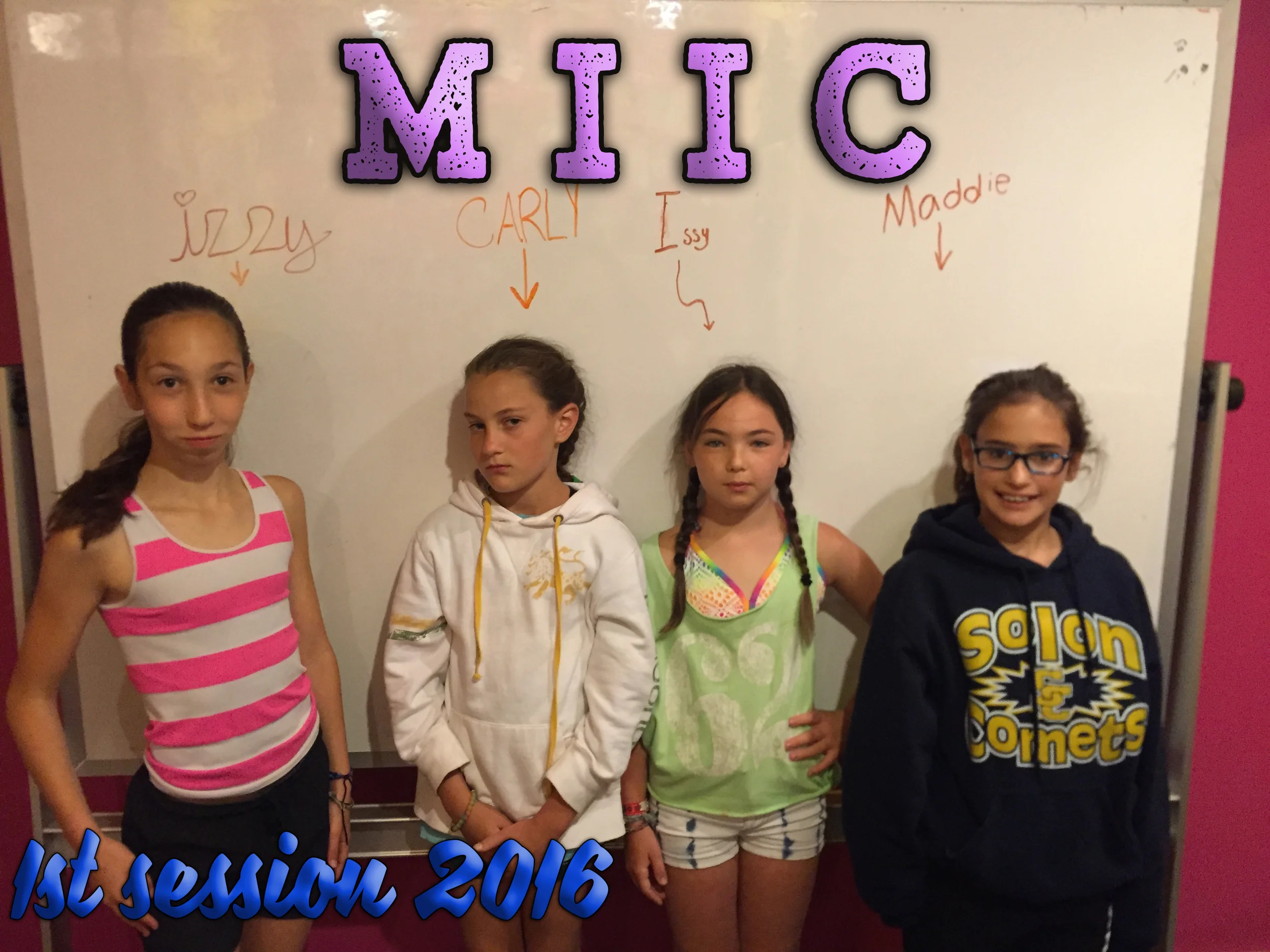 Isabel Wolle, Isabel Carney, Carly Shramko, Madelyn Wilkov