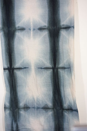 A hand-dyed scarf.