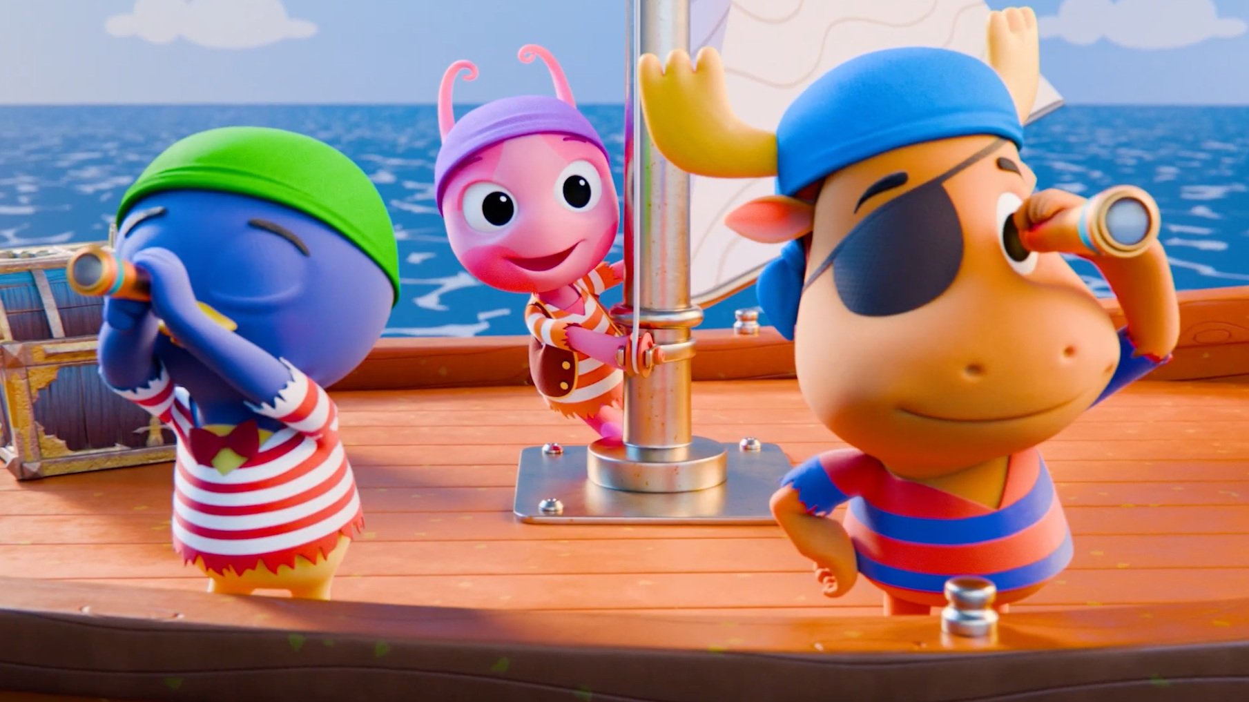 Backyardigans Sing Scurvy Pirate!