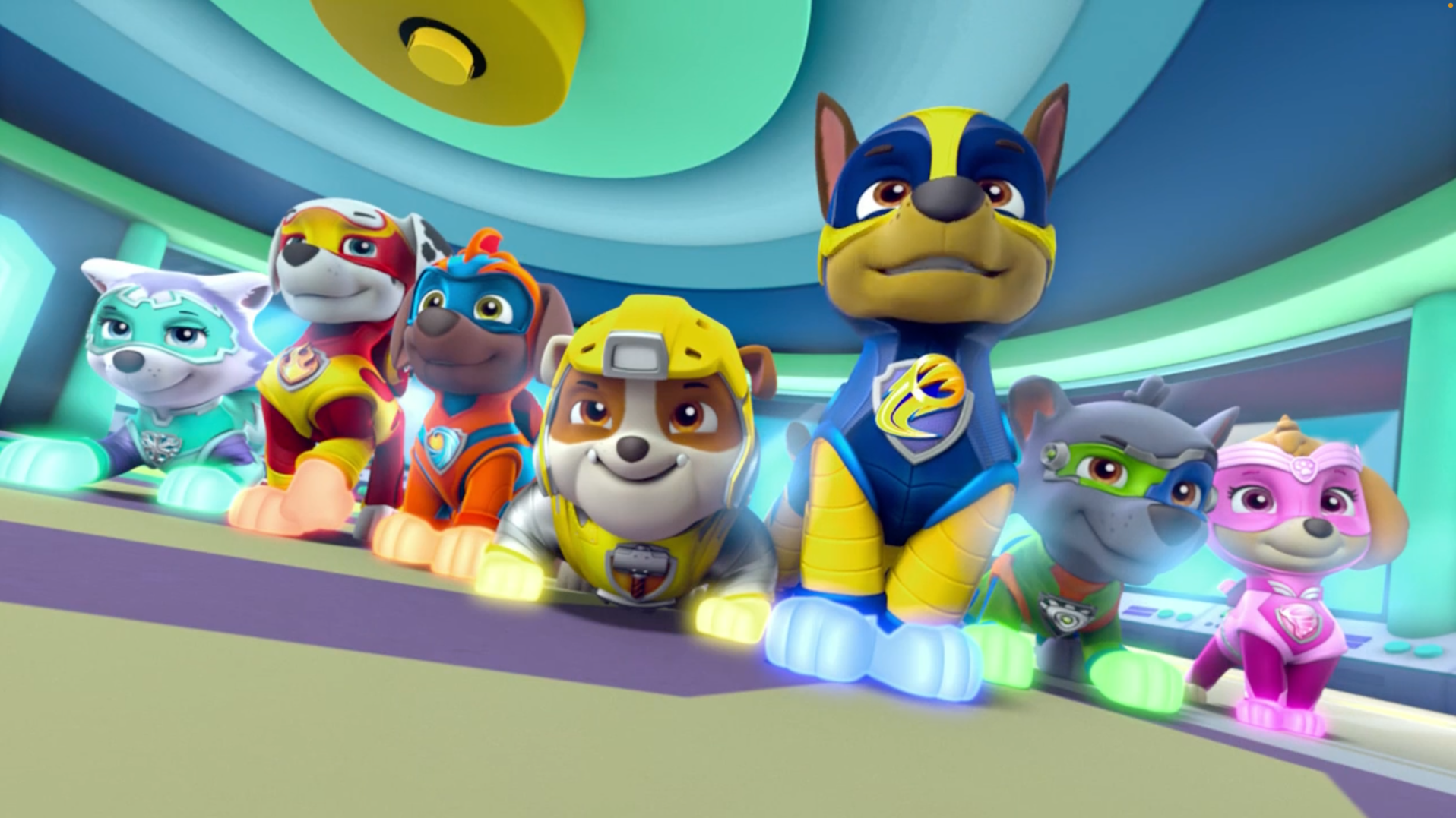 PAW PATROL MIGHTY PUPS TRAILER