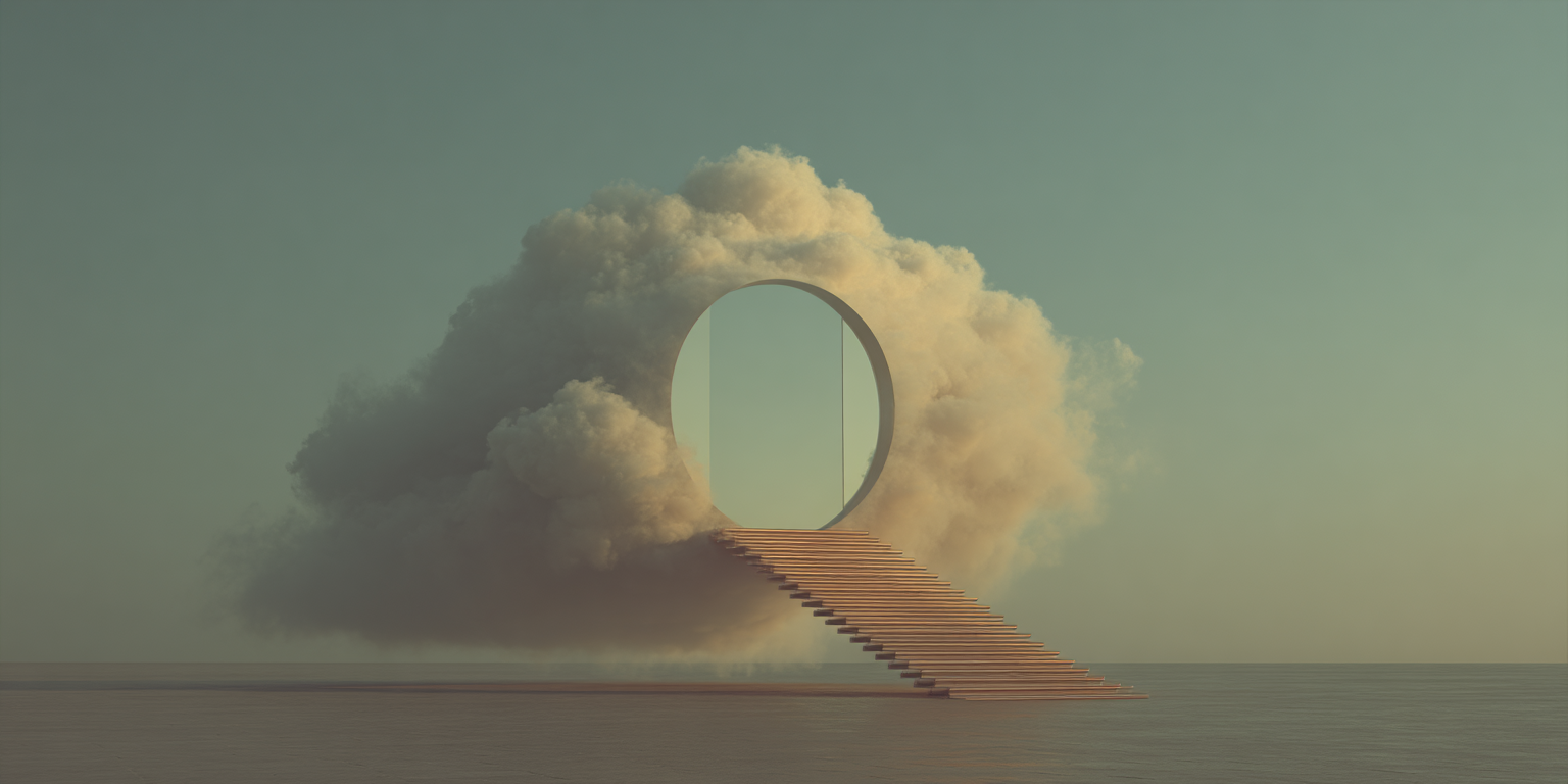 u1146626773_dreamlike_surreal_arch_floating_in_a_void_made_of_92b48434-65a6-4cd4-9a3d-411ed0f27e3f_0.png