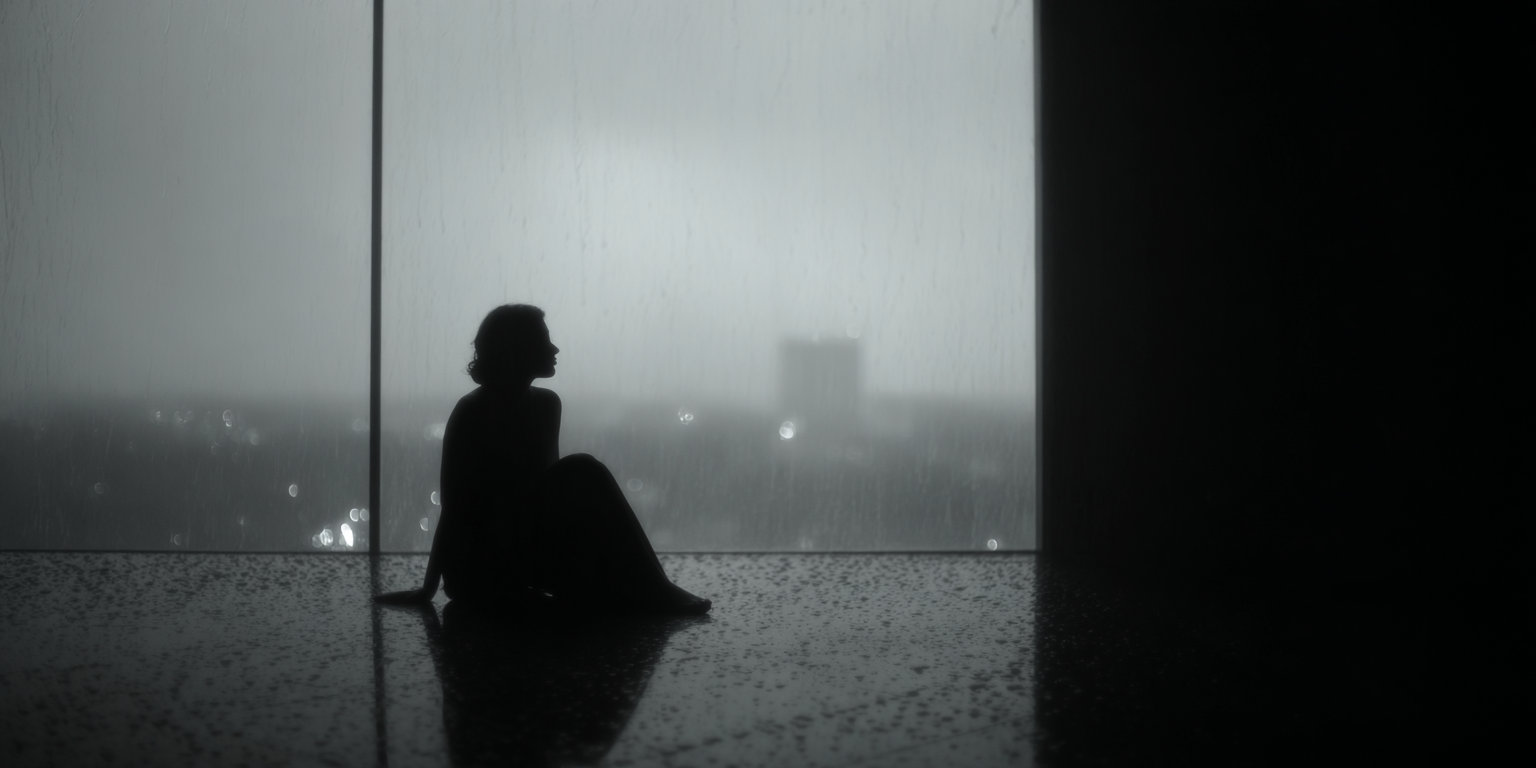 u1146626773_apartment_she_sits_alone_on_the_floor._raining_ou_4c9a110c-bc03-4eac-aa33-5b69aa80fbfa_1.png