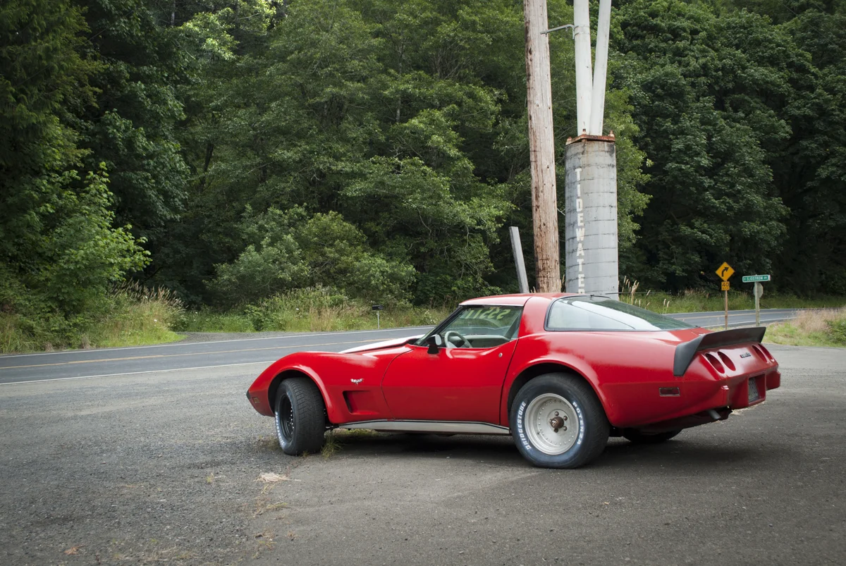 The Density of Air - Red Corvette