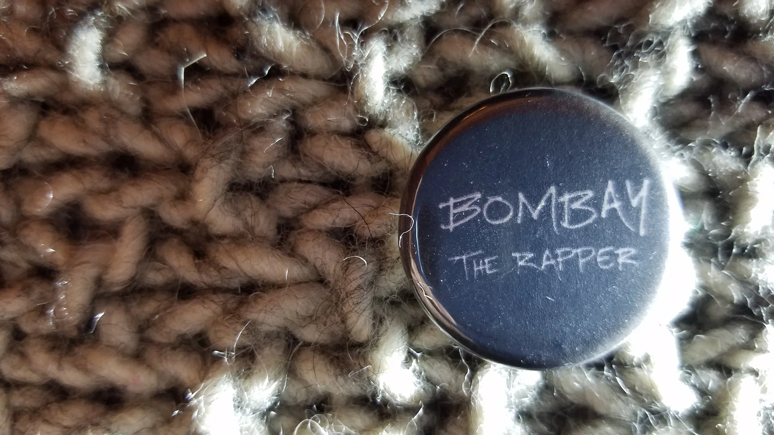 Bombay The Rapper Button