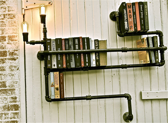 Bookshelf industrial 1