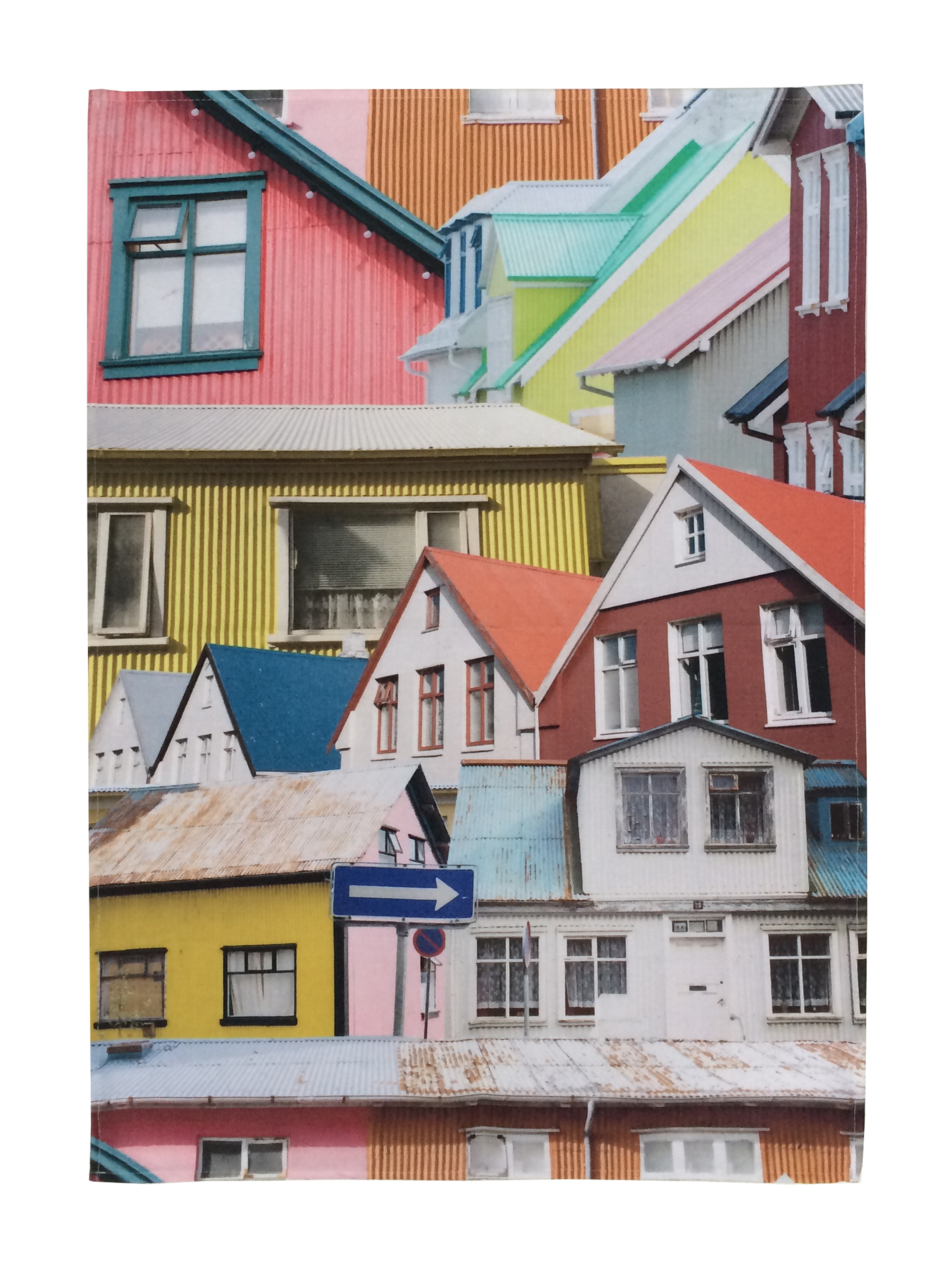 Rekki in Reykjavikcotton Tea Towel