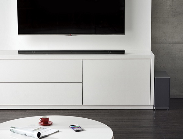Sound-Bar and Wireless Sub-Woofer