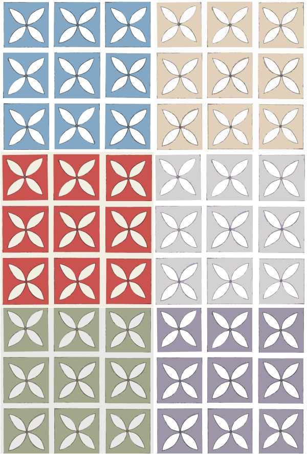 Dee Hardwicke in 6 colourways for Harvey Maria.