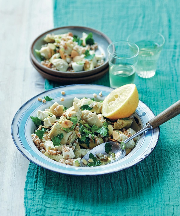 Artichoke Salad with spel