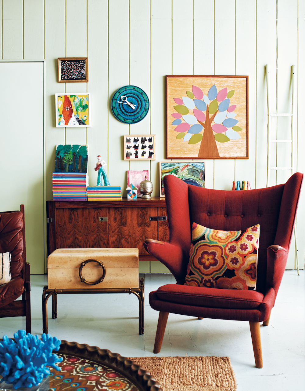 Curious Collector: Home of props stylist Martin Bourne in Brooklyn's Dumbo.