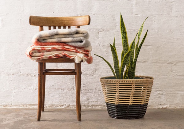 Blankets and Baskets from Hinterveld.