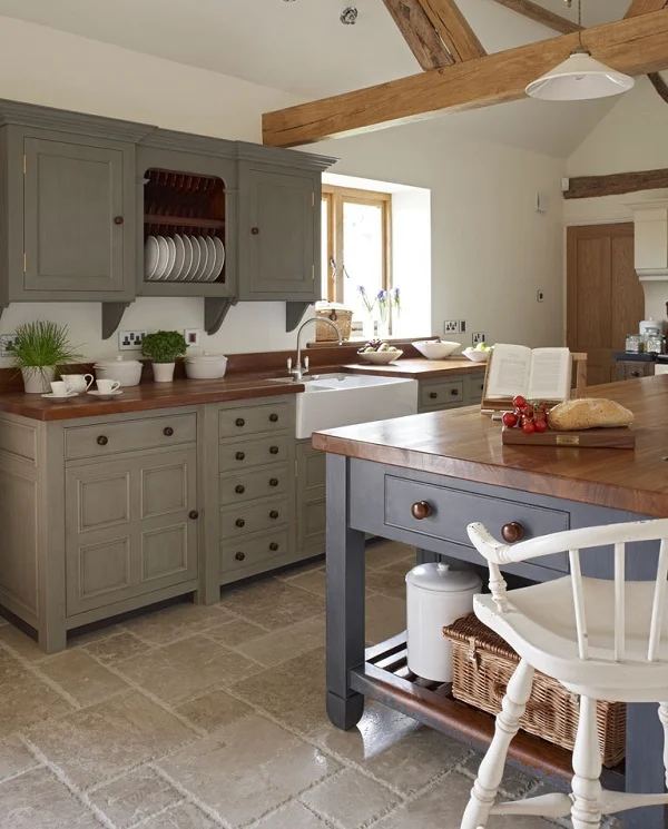 Country Style Kitchen Floor Tiles Flooring Ideas