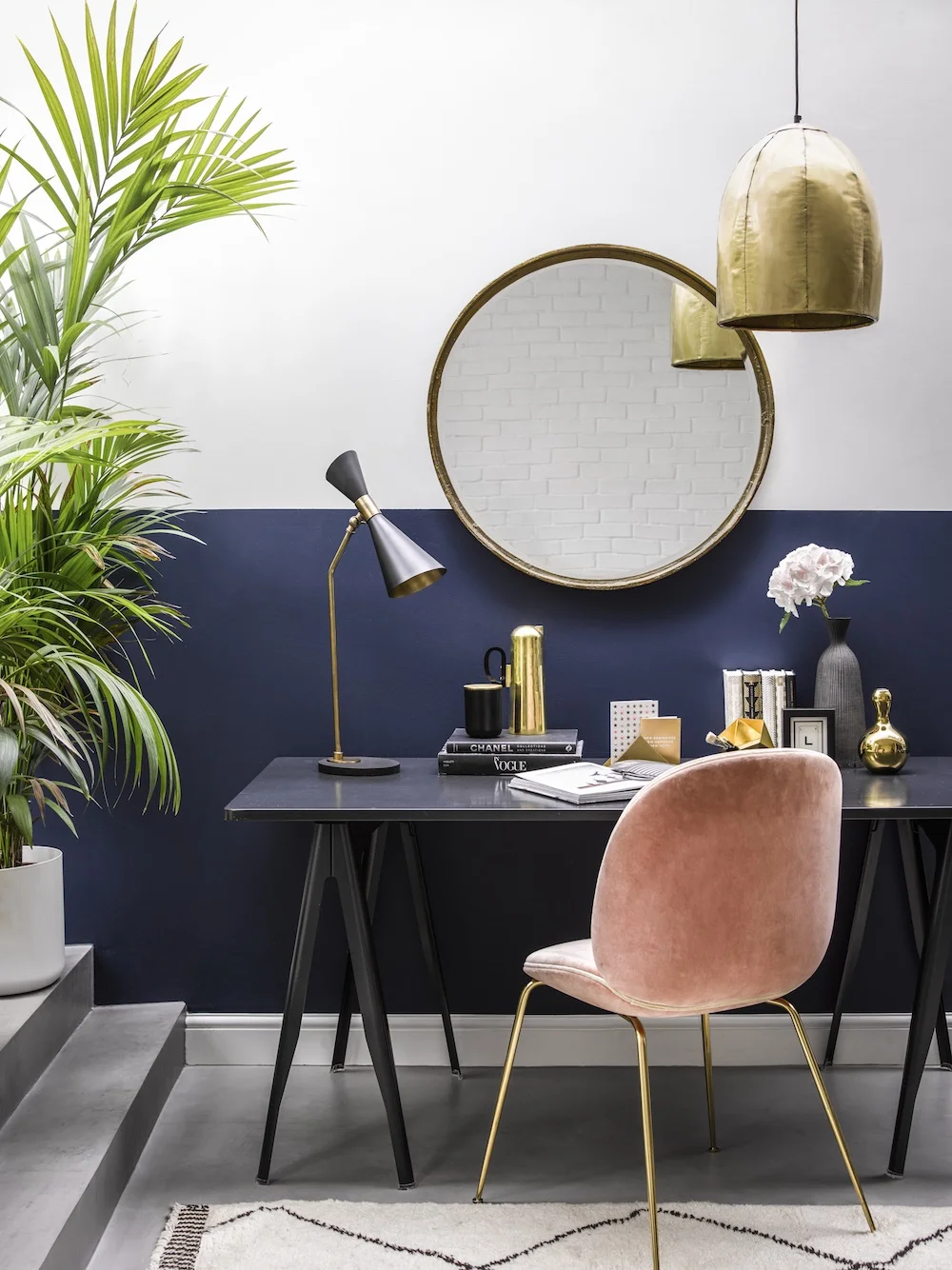 Pooky - Feathers Mirror, Beehive Pendant, Bow Tie Lamp.jpg
