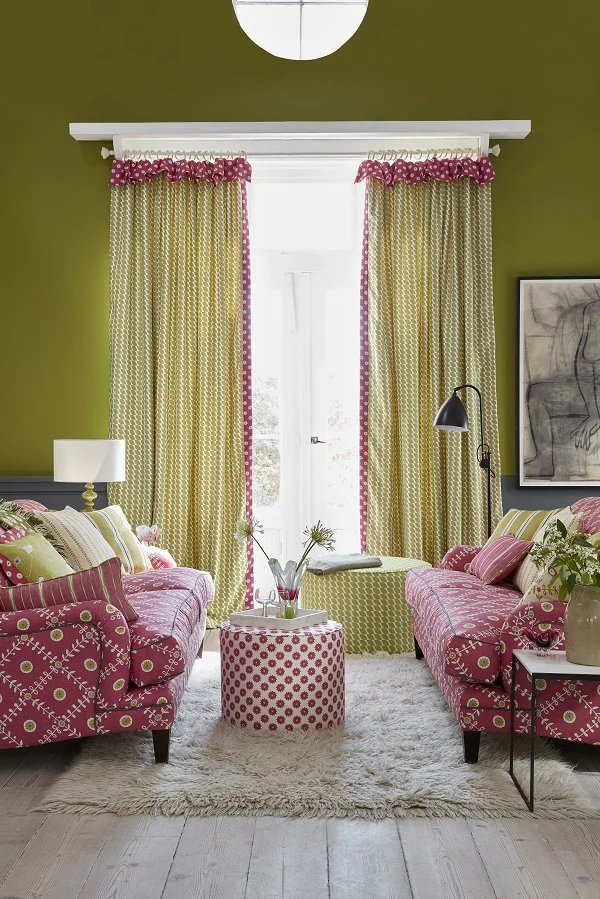 Curtains: Sepals and Petals.