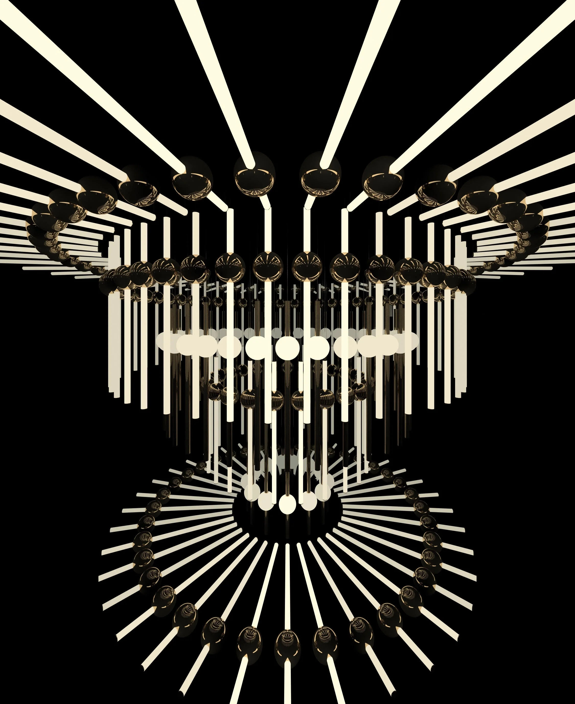 Visual of Kaleidoscopia installation
