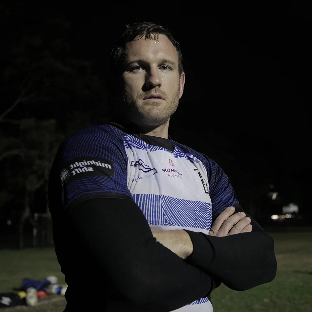 Brennan Bastyovanszky / Sydney Convicts 1st XV Loose Head Prop Brennan is the ultimate gay rugby pin up boy. He reckons he was born for contact sport, he’s got a hot body and he’s been playing rugby for eons. More than capable of playing any position in the scrum, Brennan is a powerful utility forward used by the coach to plug any weak spots. And he’s willing to do his bit although lately they’ve had him playing number 1, loose head prop and he loves it. But being very cute, even with years of rugby experience, doesn’t assure you a spot in the Sydney Convicts 1st XV, especially with hungry rookies chomping at the bit.