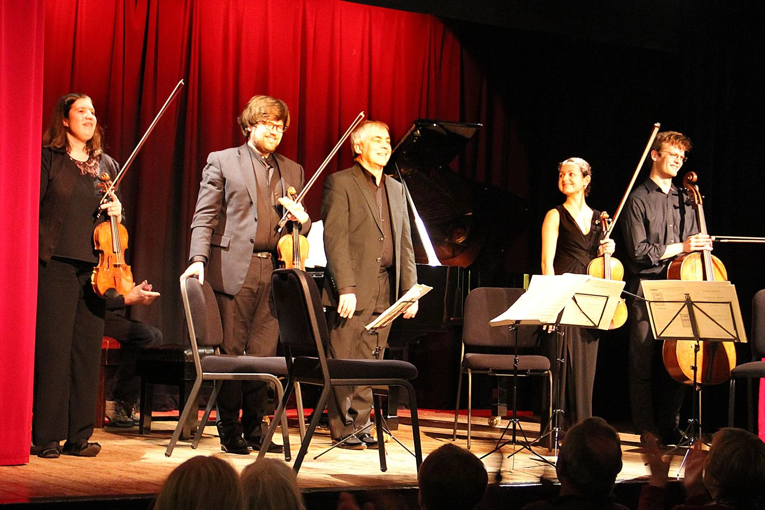 Castalian String Quartet with Michael Dussek, piano