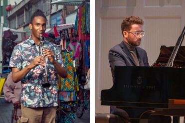 Mebrakh Haughton-Johnson, clarinet George Ireland, piano