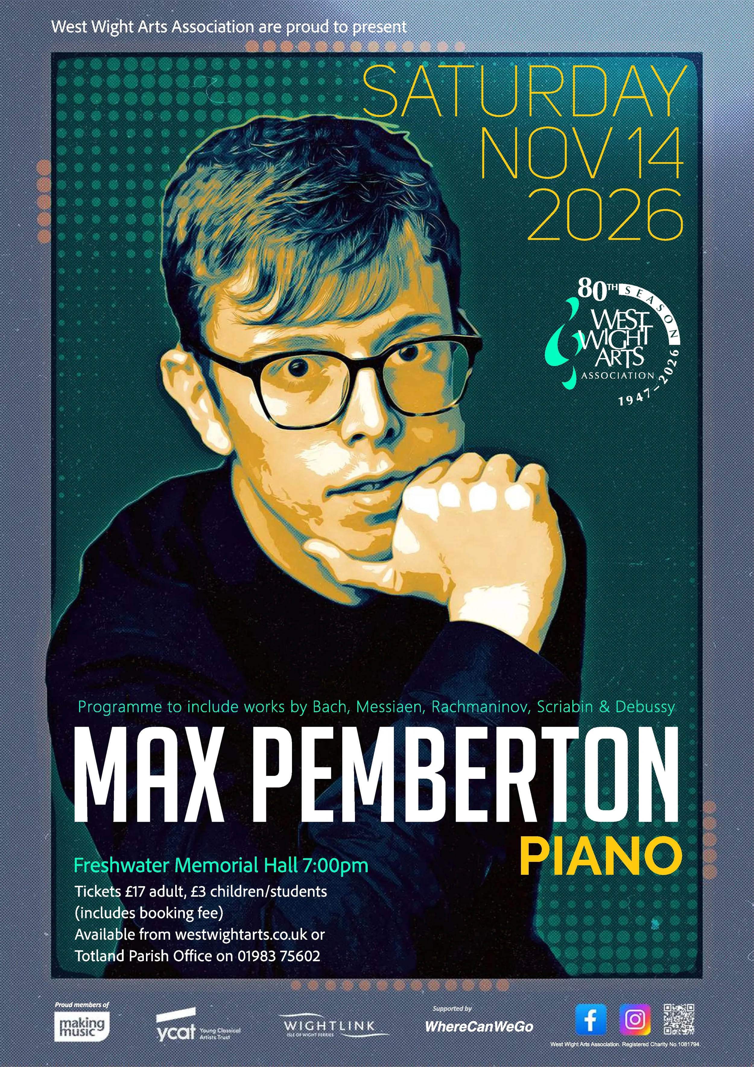 max pemberton and west wight arts association