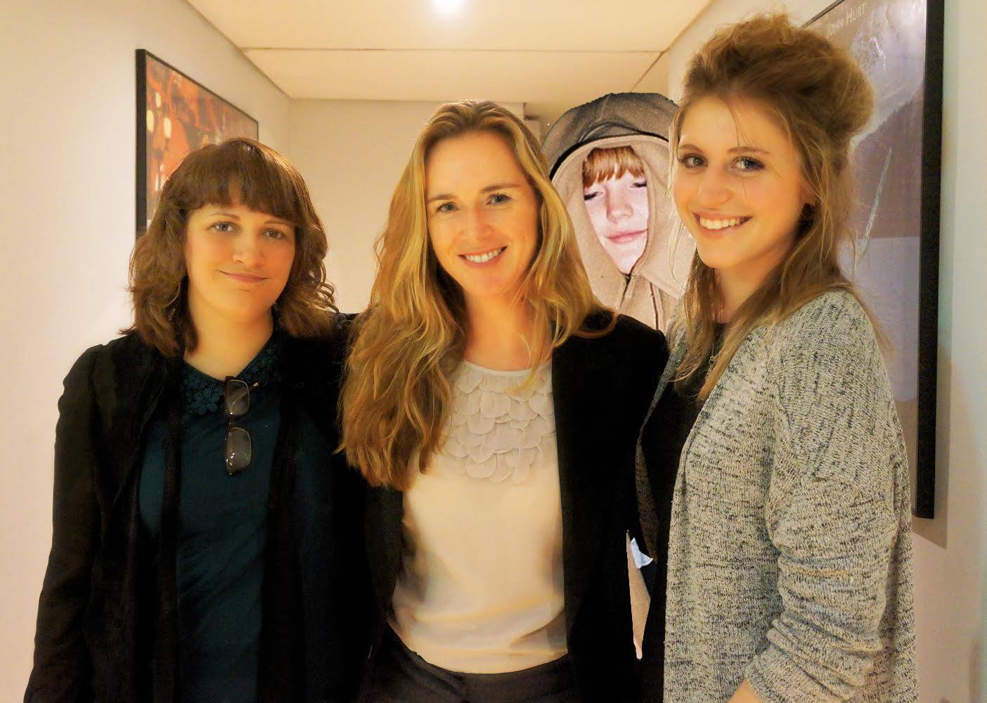 With mentor Saskia Schuster 