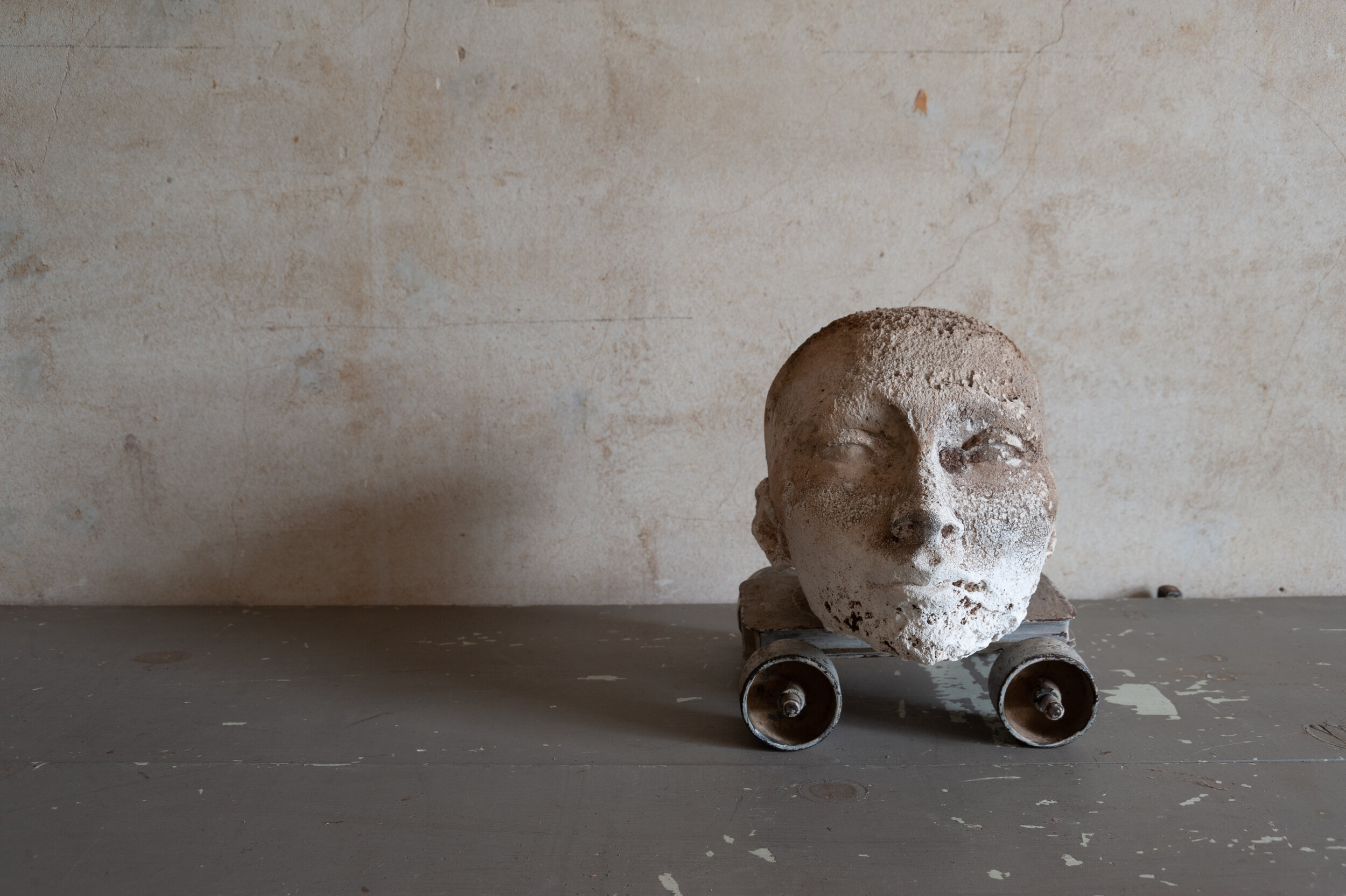 Plaster and Steel Assemblage