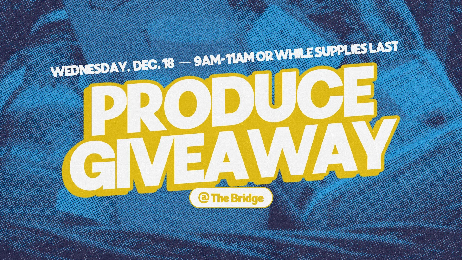 Produce Giveaway