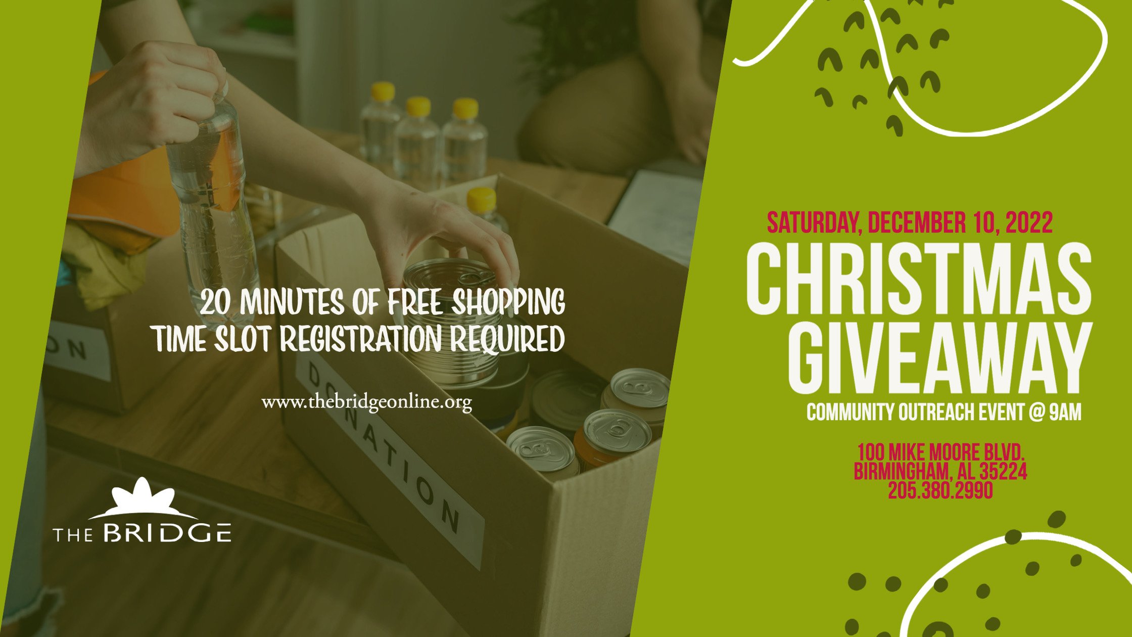 Christmas Outreach Giveaway