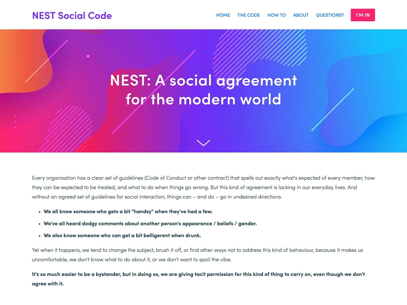 NEST Social Code