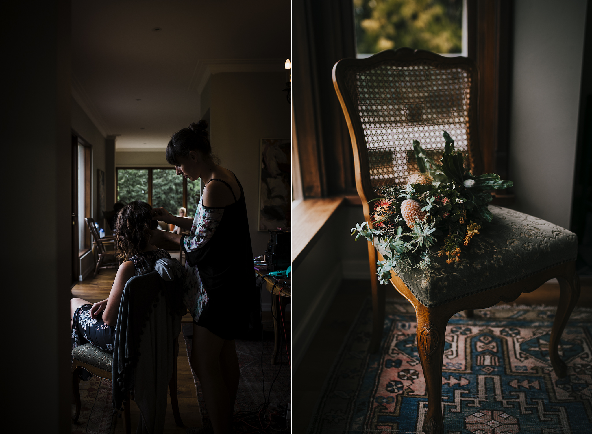 Bryllupsfotograf i Bergen_utendørs seremoni_seremoni i skog_utebryllup