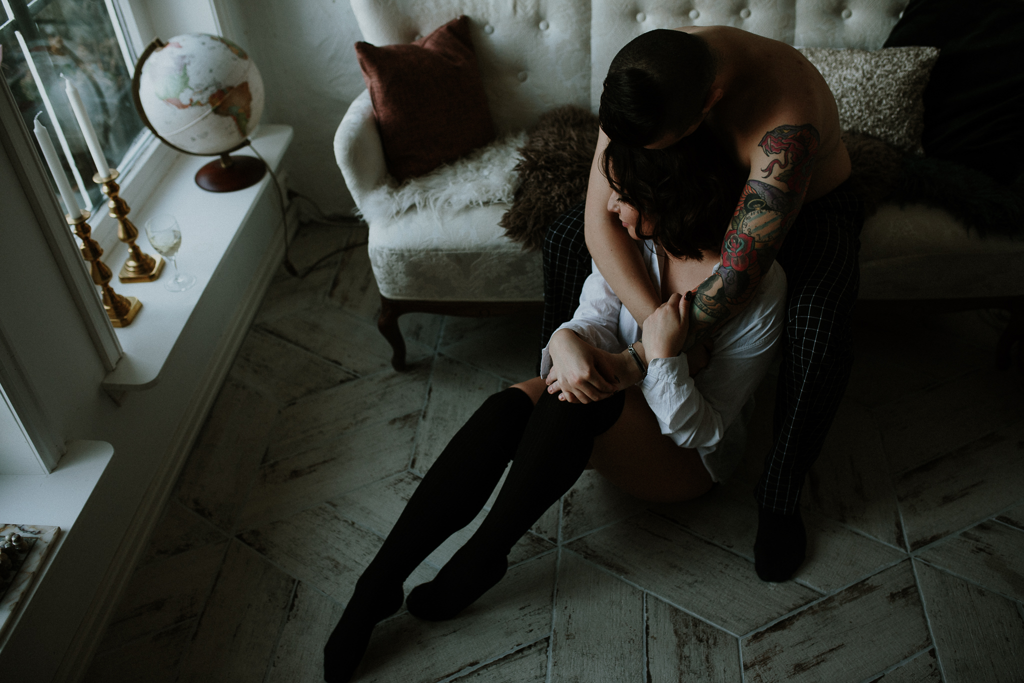 Boudoirfotografering Bergen