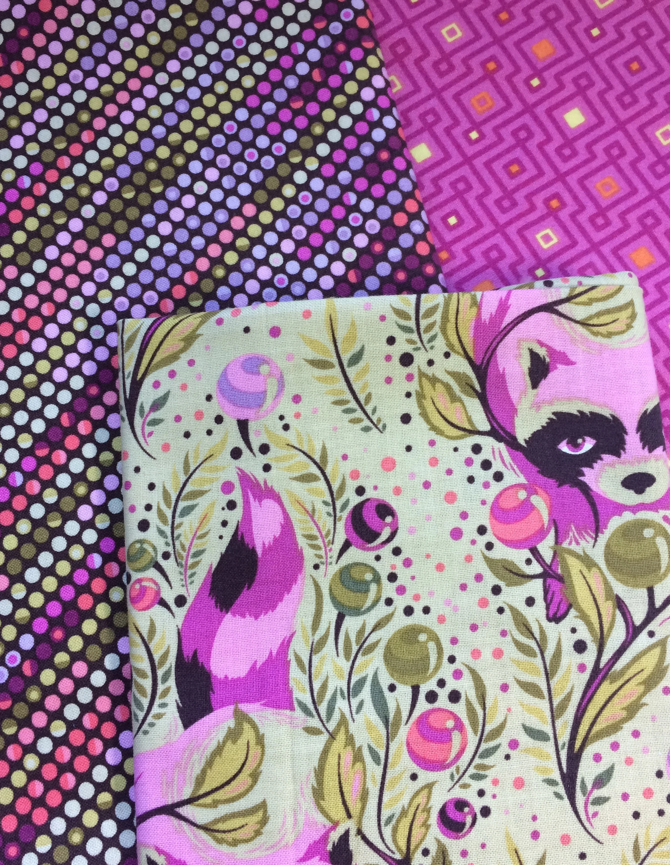 I love this Tula Pink fabric, but I struggle to use it!