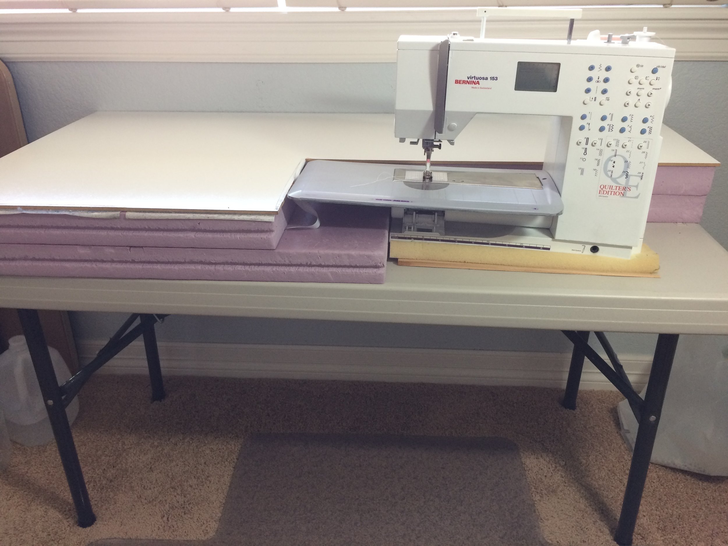 Custom Sewing Machine Table